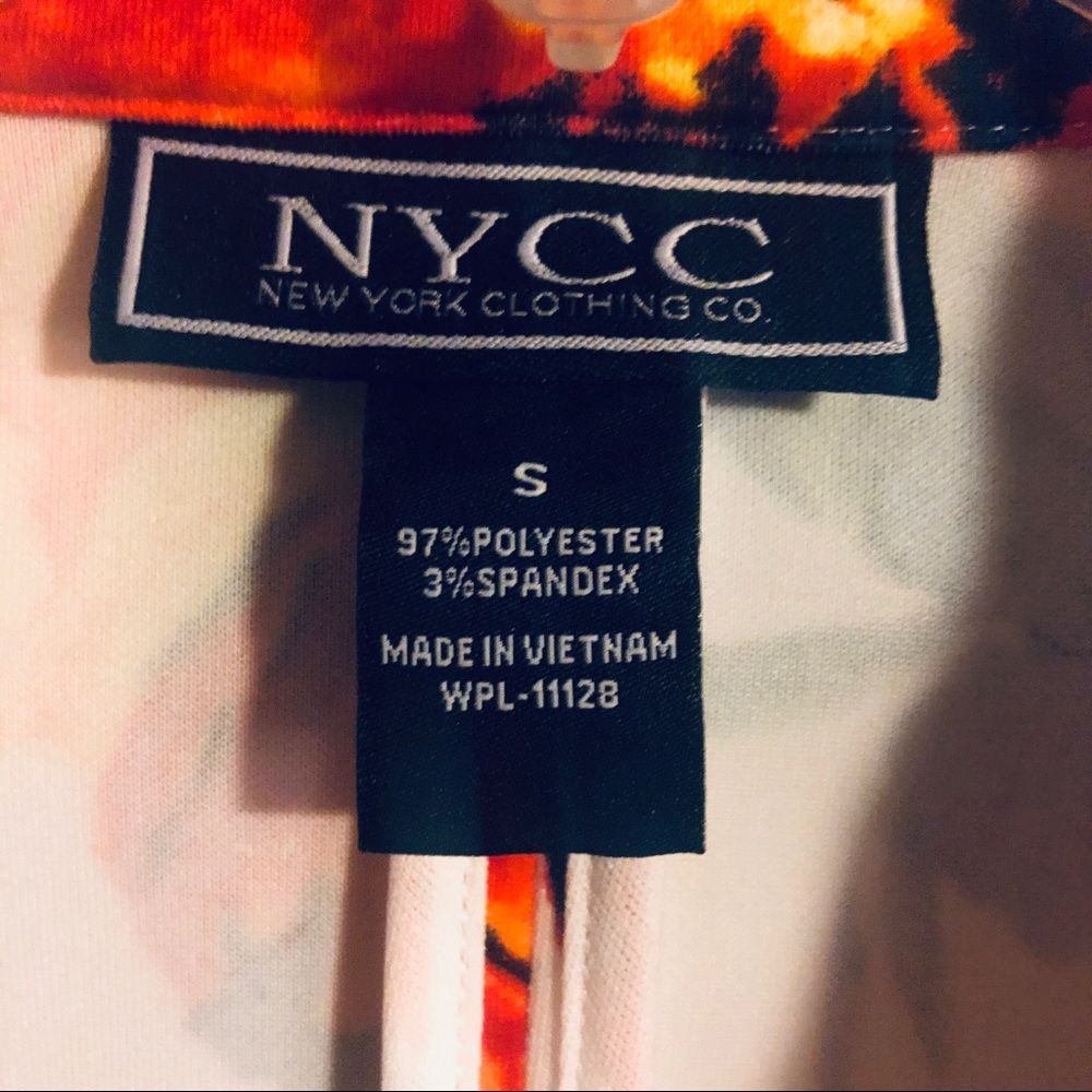 NEW YORK CLOTHING COMPANY FLORAL BLAZER! NWOT! - Picture 4 of 5